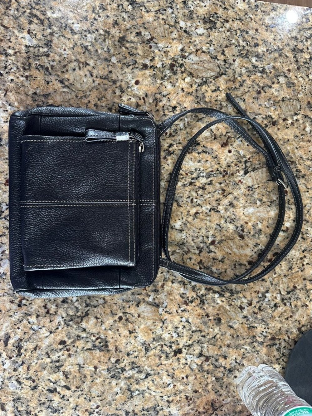 Leather Tignanello Crossbody Shoulder Bag